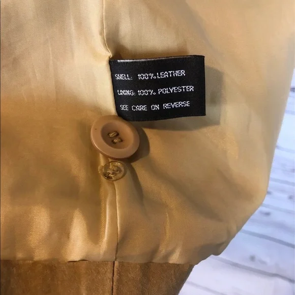 Urban Vibe suede jacket / coat Button up blazer style jacket.